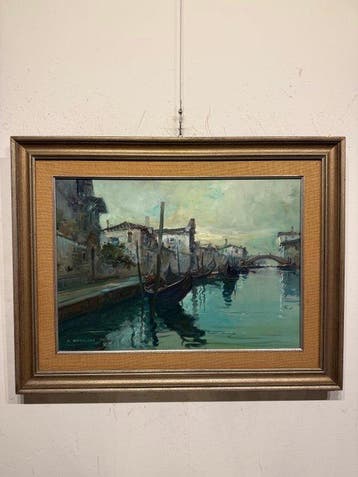 Maud Maraspin (1867-1939) - Veduta di Burano