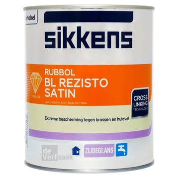 Sikkens Rubbol BL Rezisto Satin Wit 10L, Verzenden, Nieuw, Wit