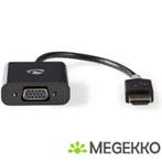 HDMI - VGA-kabel | HDMI-connector - VGA female + 3,5 mm, Computers en Software, Verzenden, Nieuw