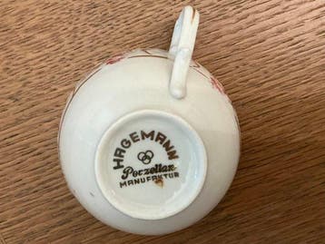 Hagemann Porzellan - Koffie- en theeservies (21) - Porselein
