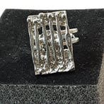 Sans prix de réserve - Bague Argent - design des années 70