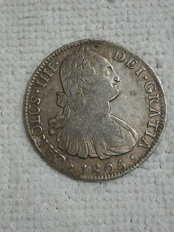 Spanje. Lous XIV- Isabel II. Lot du 5 monnaies