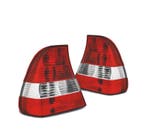 FEUX ARRIÈRE POUR BMW SÉRIE 3 E46 COMPACT 98-05 ROUGE CHROMÉ, Verzenden