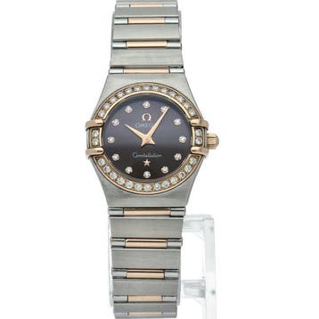 Omega - Constellation Mini 0.9 Diamond Bezel 12P Diamond -, Nieuw