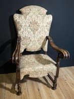 Fauteuil - Bois - Ancien Trône papal, Antiquités & Art