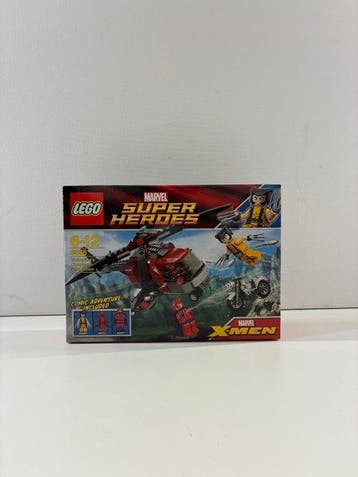 Lego Set - 6866 - Super Heroes - WOLVERINES CHOPPER SHOWDOWN, Nieuw