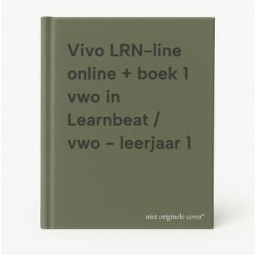 Vivo LRN-line online + boek 1 vwo in Learnbeat / vwo -, Boeken, Overige Boeken, Verzenden, Zo goed als nieuw