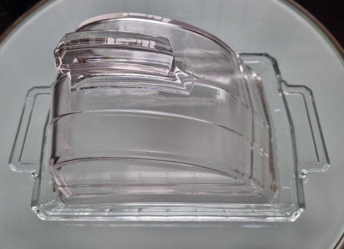 Val Saint Lambert - Charles Graffart - Boterschotel - Eclac, Antiek en Kunst, Kunst | Designobjecten