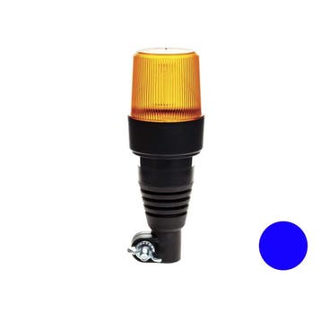 Blauwe Led flitslamp Met Flexibele DIN Steun, Ophalen of Verzenden, Nieuw