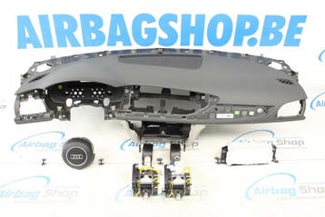 Airbag kit Tableau bord bleu gris grande ceinture Audi A6 4G, Utilisé, Audi