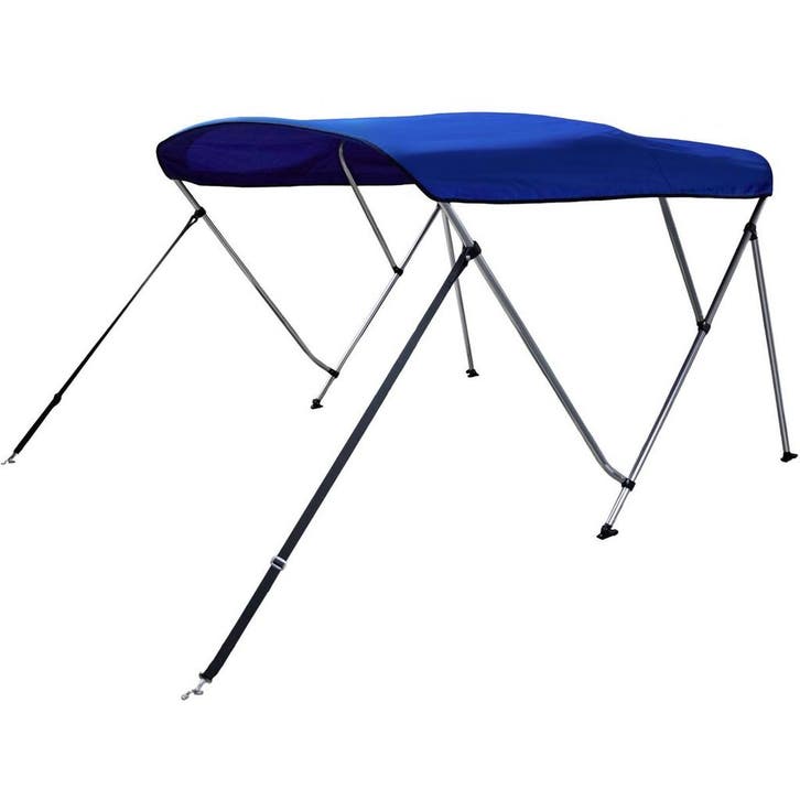 Biminitop 3 Boog 120-140cm Breed Blauw, Watersport en Boten, Accessoires en Onderhoud, Nieuw, Ophalen of Verzenden