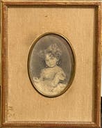 Raffaele Ragione (1851-1919) - Ritratto di Bambina - NO