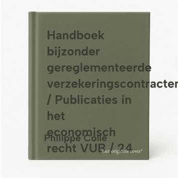 Handboek bijzonder gereglementeerde verzekeringscontracten /, Boeken, Verzenden, Zo goed als nieuw, Philippe Colle