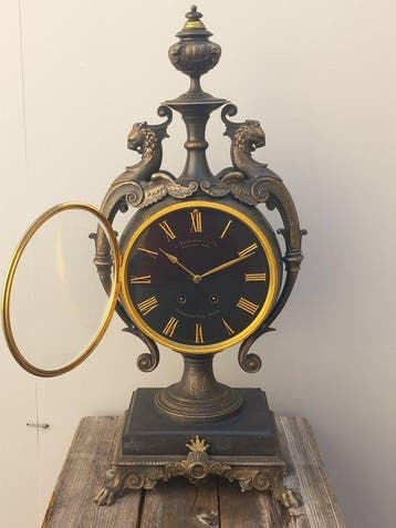 Figurale pendule - Antiek - Zamak - 1900-1910 - Antieke, Antiek en Kunst