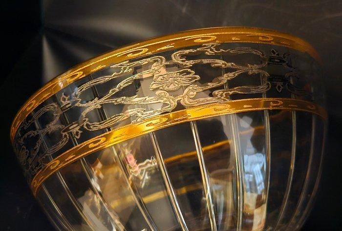 ISMIE LUX - Tafelmiddenstuk - luxe centrumstukken van goud, Antiquités & Art, Antiquités | Meubles | Tables