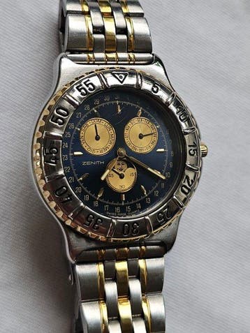 Zenith - Moonphase & triple calendar - Zonder minimumprijs -