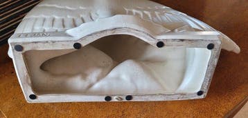 LEJAN - sculptuur, Art Deco - 45 cm - Aardewerk, Antiquités & Art