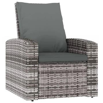 Rattan tuinstoel | Tweede kansje | OP = OP, Tuin en Terras, Verzenden, Zo goed als nieuw, Rotan, Verstelbaar