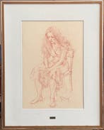 Rino Pianetti (1920-1992) - Donna seduta