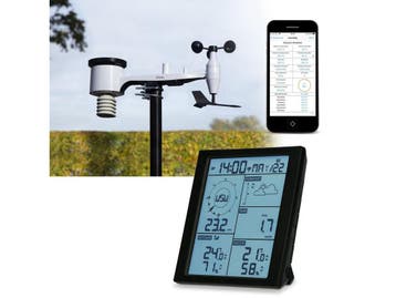 Alecto WS5200 - Professioneel WiFi Weerstation - 6-in-1 met, Verzenden, Nieuw