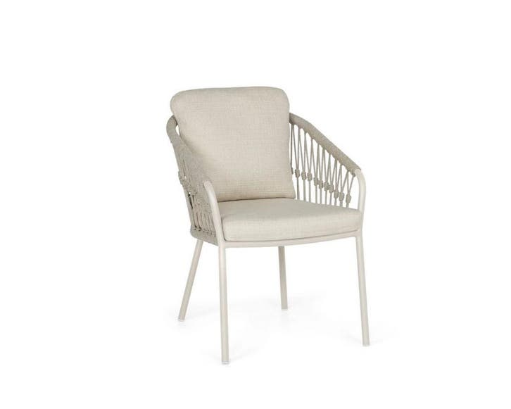 Suns Nappa tuinstoel Knot - camel - natural gravel |, Jardin & Terrasse, Ensembles de jardin