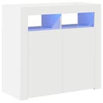 Hoogglans Dressoir Wit 75cm hoog | Retour Deal! Snel weg!, Verzenden, Nieuw, 50 tot 100 cm, 25 tot 50 cm