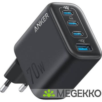 Anker Zolo 3C1A 70W Snellader, Computers en Software, Laptop-opladers, Verzenden, Nieuw