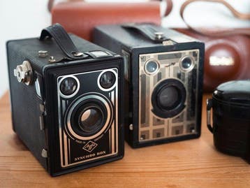 Agfa, Kodak Vintage Box Camera Collection - Agfa Synchro, Audio, Tv en Foto, Nieuw