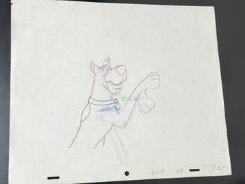 Hanna-Barbera Originele animatietekening - Scooby-Doo, Where, Nieuw in verpakking