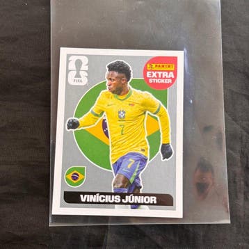 2026 Panini Federico Valverde, Vini Jr. - 2 Sticker -, Verzamelen, Stickers, Nieuw