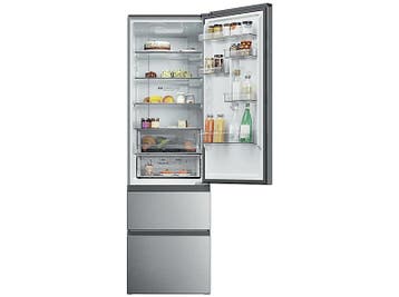 Haier -  Direct Access Drawer  Koel-vriescombinatie Inox, Verzenden, Met aparte vriezer, Nieuw, 160 cm of meer