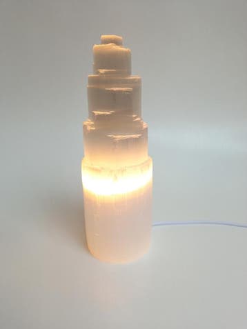 Seleniet lamp ± 26cm hoog, Huis en Inrichting, Ophalen of Verzenden, Nieuw