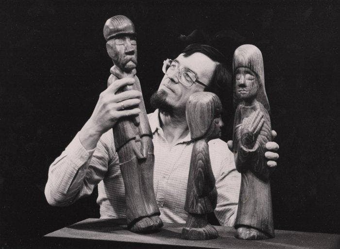 Maurice Pelgrims (Pelle) – gesigneerd - Beeld, Ridder /, Antiek en Kunst, Curiosa en Brocante