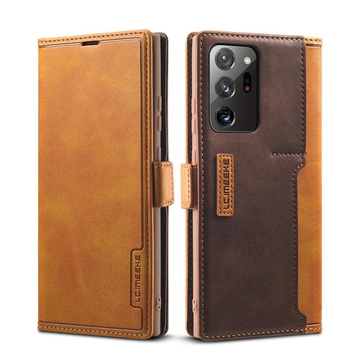 DrPhone Imeeke 1 - Pashouder - PU leer - Magnetische Flip -, Telecommunicatie, Mobiele telefoons | Hoesjes en Screenprotectors | Samsung