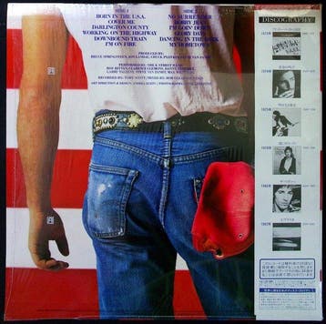 Bruce Springsteen - Born in the U.S.A. (Japan 1984 1st, Cd's en Dvd's, Nieuw in verpakking