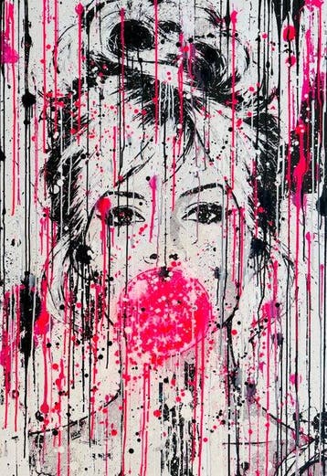 HÖK (1984) - Brigitte Black & Pink (1/2) - XXL