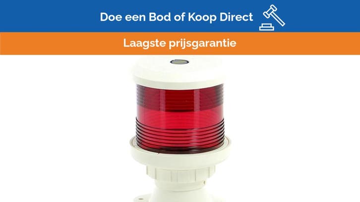 Bieden: Vetus RR35VWIT RED Navigation Light 360 Degree Whit, Watersport en Boten, Bootonderdelen, Ophalen of Verzenden