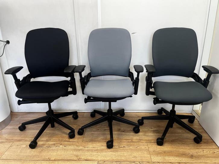 Refurbished Steelcase Leap V2 Stoelen - Meerdere Kleuren, Huis en Inrichting, Bureaustoelen, Bureaustoel, Overige kleuren, Zo goed als nieuw