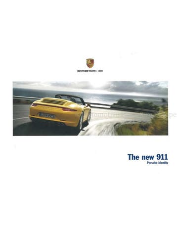 2014 PORSCHE 911 CARRERA HARDCOVER BROCHURE JAPANS, Nieuw