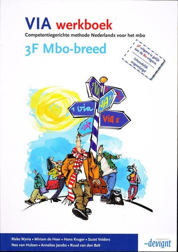 Via Werkboek 3F MBO-Breed 9789490998042, Verzenden