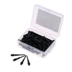 80 Dart Softtips 25mm Zwart, Verzamelen, Verzenden, Nieuw