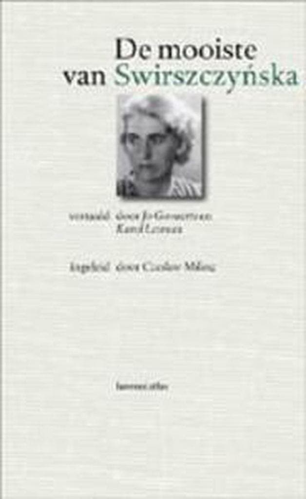 De mooiste van Anna Swirszczynska / De mooiste van ..., Boeken, Gedichten en Poëzie, Gelezen, Verzenden