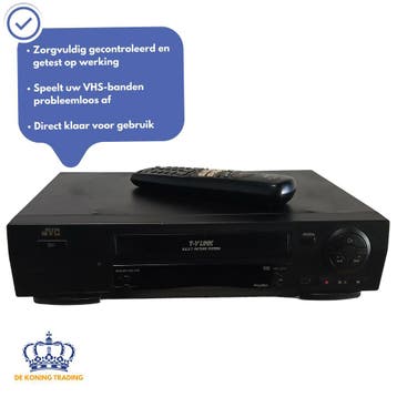 JVC HR-J272EU | VHS Videorecorder | VHS Speler | Video, Verzenden, Gebruikt, VHS-speler of -recorder