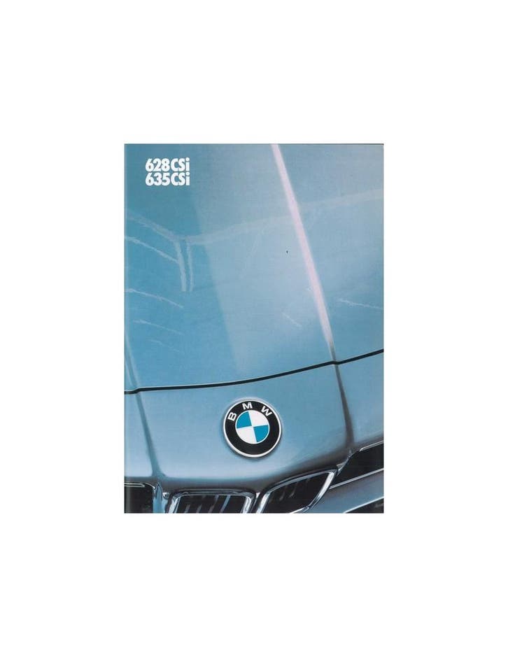 1983 BMW 6 SERIE BROCHURE DUITS, Livres, Autos | Brochures & Magazines, Enlèvement ou Envoi