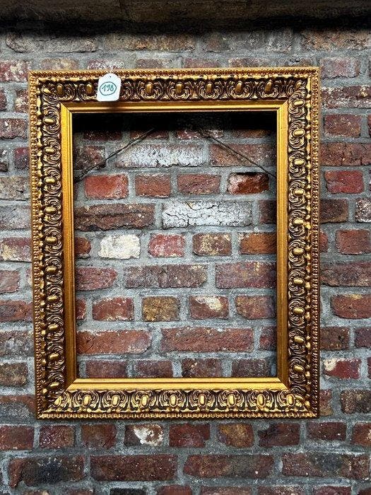 Lijst - 198. Oude goud vergulde schilderijlijst. Voor, Antiek en Kunst, Antiek | Overige Antiek