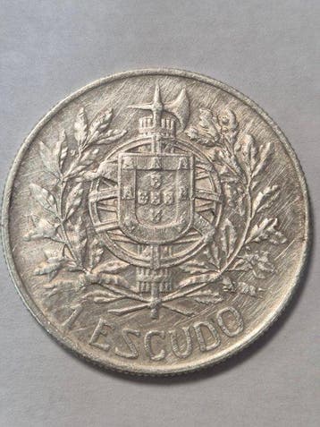Portugal. Republic. 1 Escudo 1914 (5 de Outubro 1910)