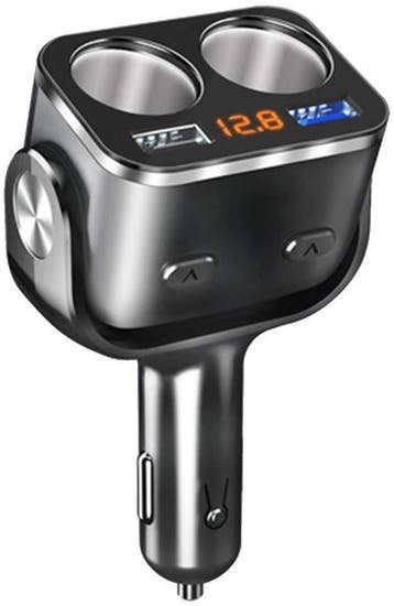 DrPhone CAR5 - 90W Autolader + 2x sigarettenplug – Snellader, Verzenden, Nieuw