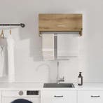 vidaXL Kledingkast 70x32,5x35 cm bewerkt hout artisanaal, Verzenden, Nieuw