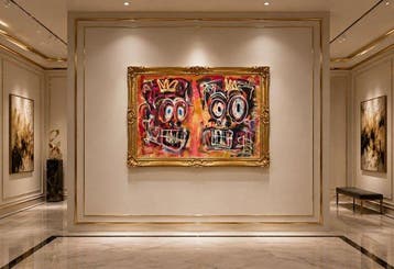 Timo Wedell - Lively Crowned Visages - XXL - Hommage