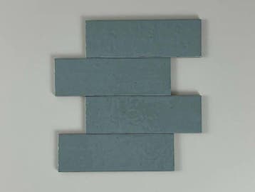 Wandtegel Lichtblauw 6x18,6cm (Muurtegels, Afbouwmaterialen), Nieuw, Minder dan 20 cm, 10 m² of meer, Wandtegels